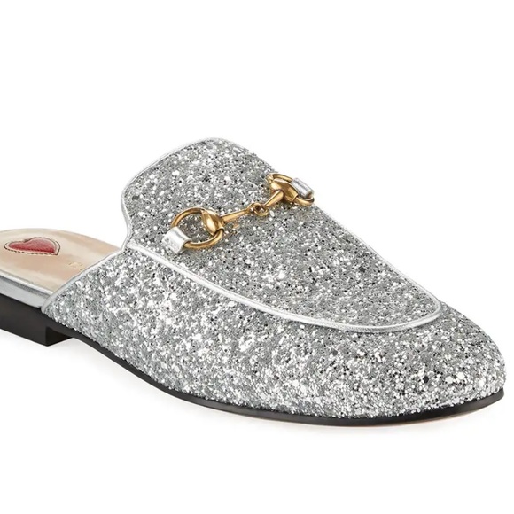 gucci princetown glitter mule